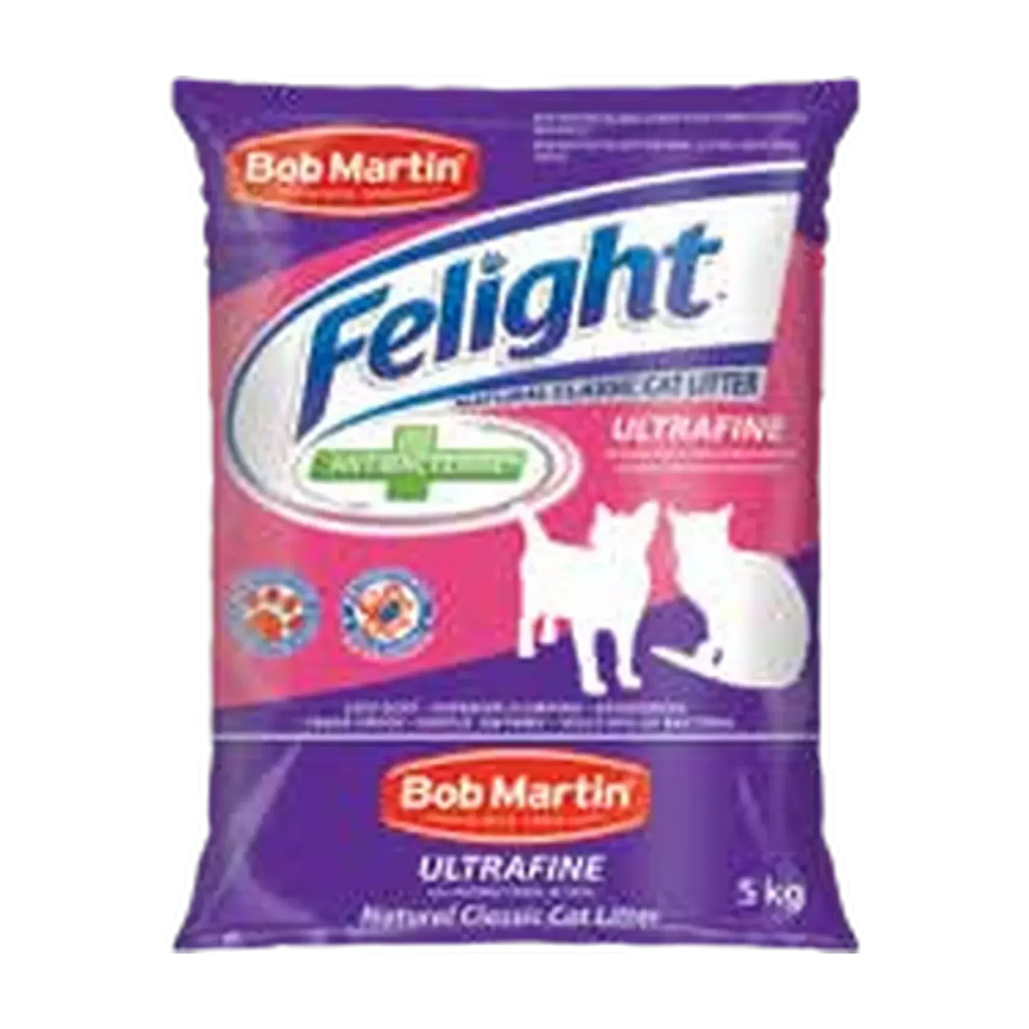 Bob Martin Felight Ultra Fine Cat Litter 5kg bag included in the Kitten Bundle