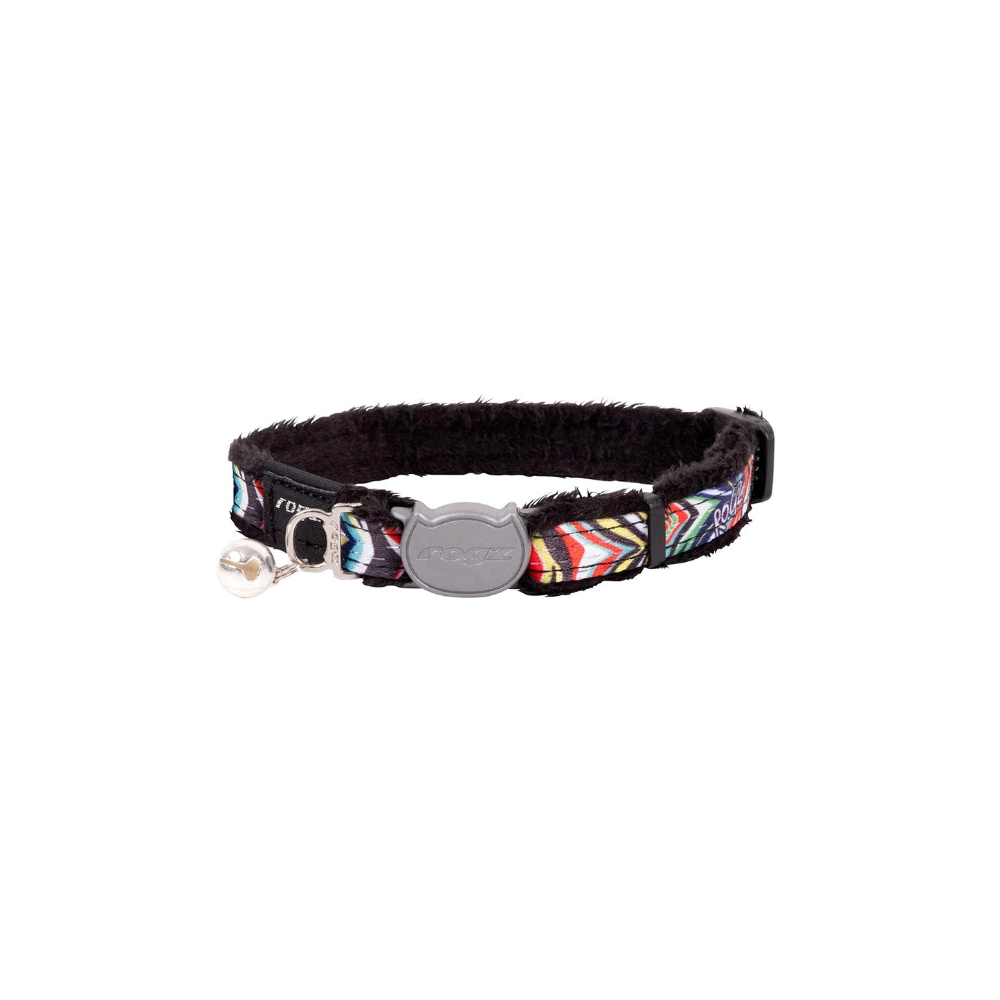ROGZ FashionCat safety collar, small, Wild Stripes