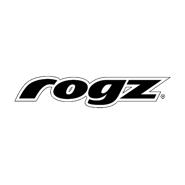 Rogz logo on white background