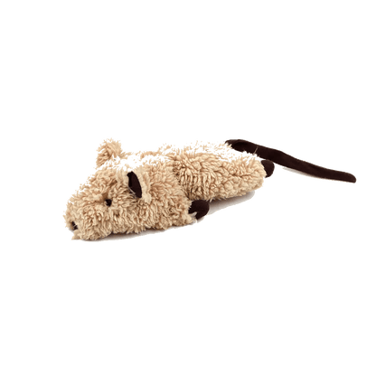 AFP Lambswool Jumbo Crinkle Rodent in brown on a transparent background