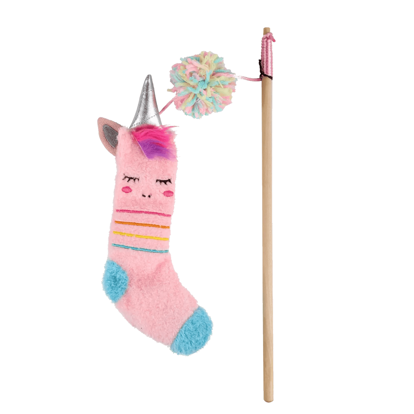 AFP Unicorn Sock Cuddler Wand on a transparent background