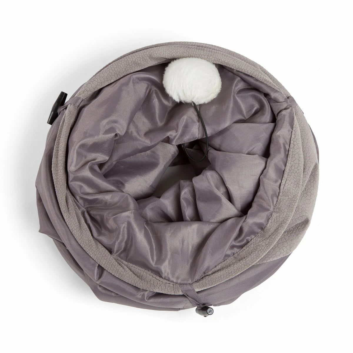 Best Friends by Sheri Ilan Cat Tunnel — grey tunnel folded