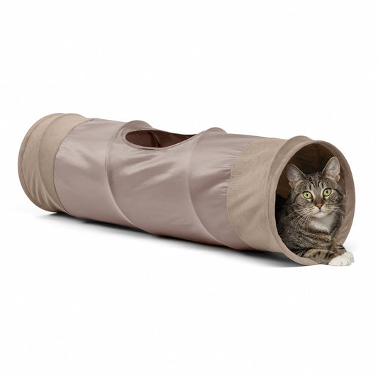 Best Friends by Sheri Ilan cat tunnel side view