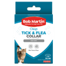 Cat tick and flea collar box, clear plus collar, Bob Martin brand