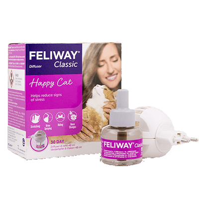 FELIWAY Classic diffuser and 48 ml refill starter set included in The Incident Response Kit.
