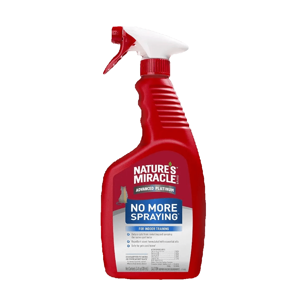 Nature’s Miracle No More Spraying 709 ml bottle included in The Incident Response Kit.