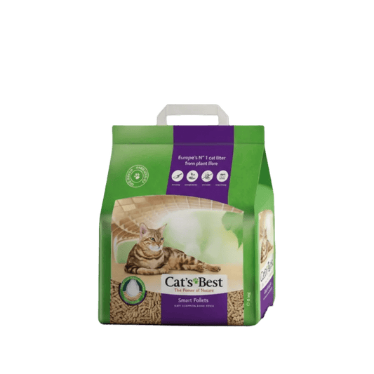 Cat’s Best Smart Pellets cat litter bag, front view
