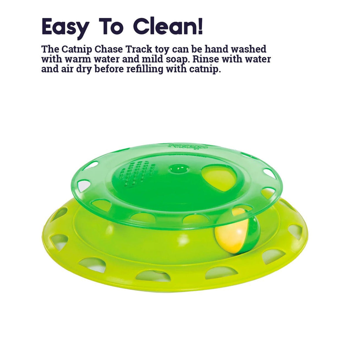 Catstages Catnip Chaser — cleaning instructions