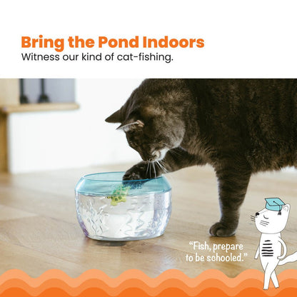 Catstages Meow-smerizing Fish Bowl indoor cat-fishing play