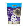 Daro silica cat litter crystals bag, 1.8 kg, white crystals with paw graphic