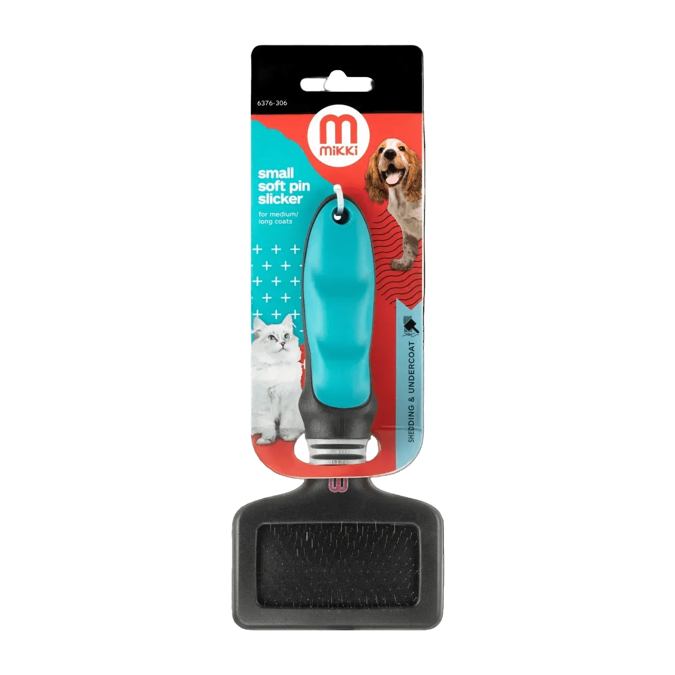 Mikki Classic Soft Pin Slicker Small brush front packshot