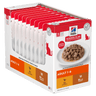 Hill's Science Plan adult 1–6 cat food pouch multipack, 6x chicken and 6x turkey selection