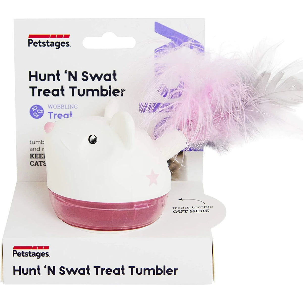 Hunt 'N Swat Treat Tumbler — Pink variant packaging