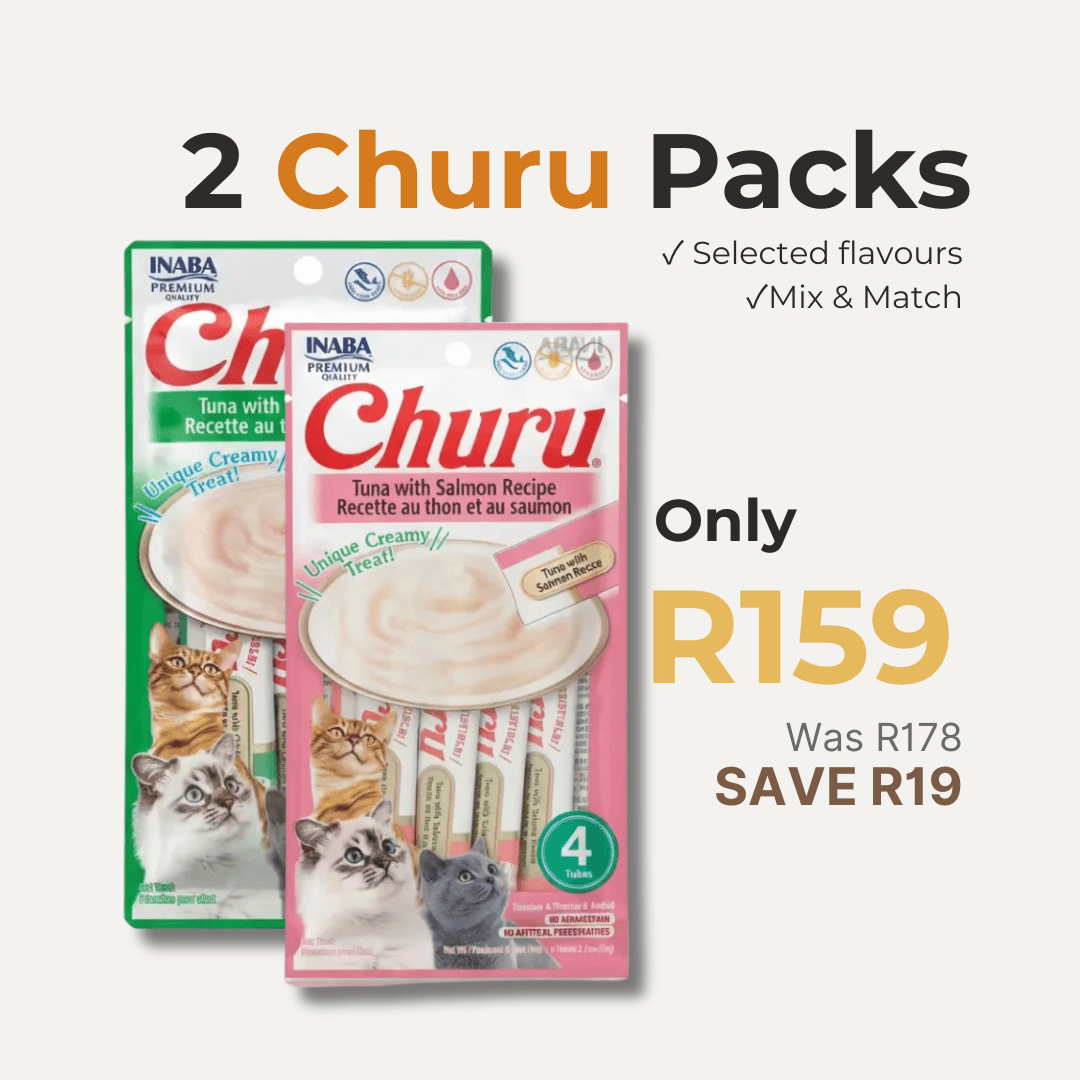 Inaba Churu creamy lickable cat treat tubes 4 pack