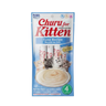 Inaba Churu for Kitten tuna recipe lickable cat treat pouch, 4-pack