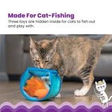 Interactive Hide & Seek Fish Bowl Toy — hide-and-seek play feature