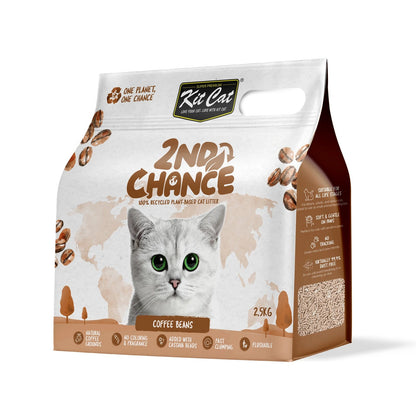 Kit Cat 2ND Chance Plant-Based Cat Litter — Coffee Beans — front pack