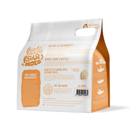 Kit Cat 2ND Chance Plant-Based Cat Litter — Pea Fibre — PEAFIBER BACK copy