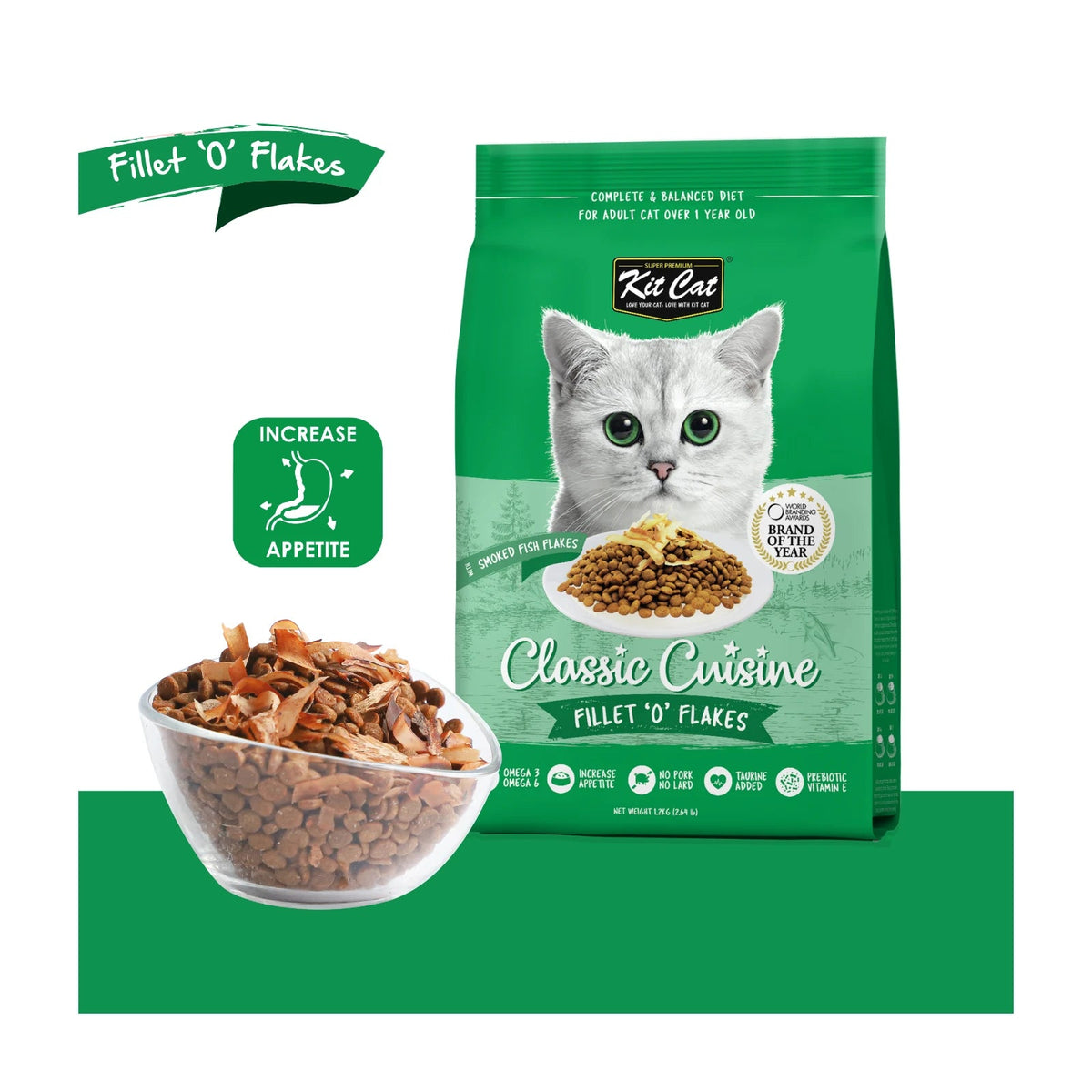 Kit Cat Classic Cuisine Fillet ‘O’ Flakes Adult Dry Cat Food — 1.2 kg — Classic Cuisine_Fillet O Flakes (2)