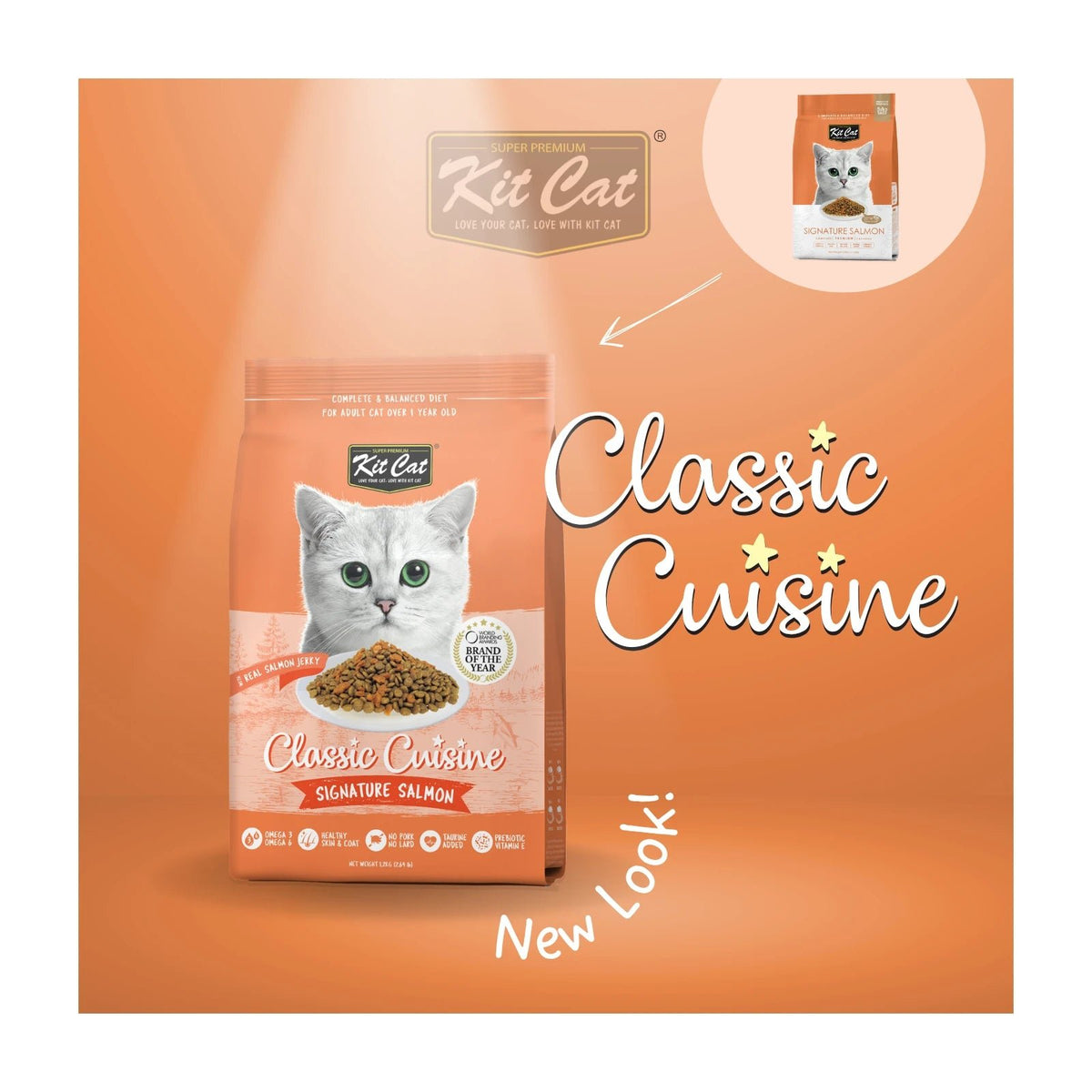 Kit Cat Classic Cuisine Signature Salmon Adult Dry Cat Food 1.2kg — Default Title — Classic Cuisine_Signature Salmon (7)