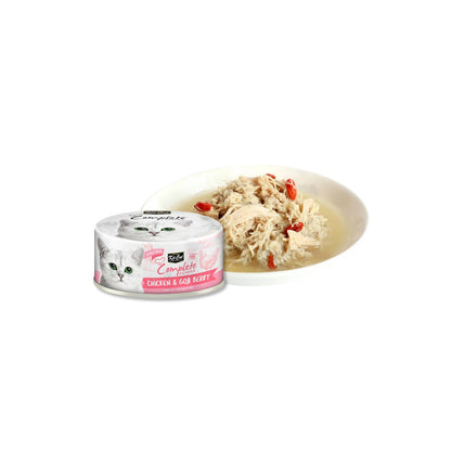 Kit Cat Complete Cuisine Wet Cat Food — Chicken & Goji Berry — Chicken Goji