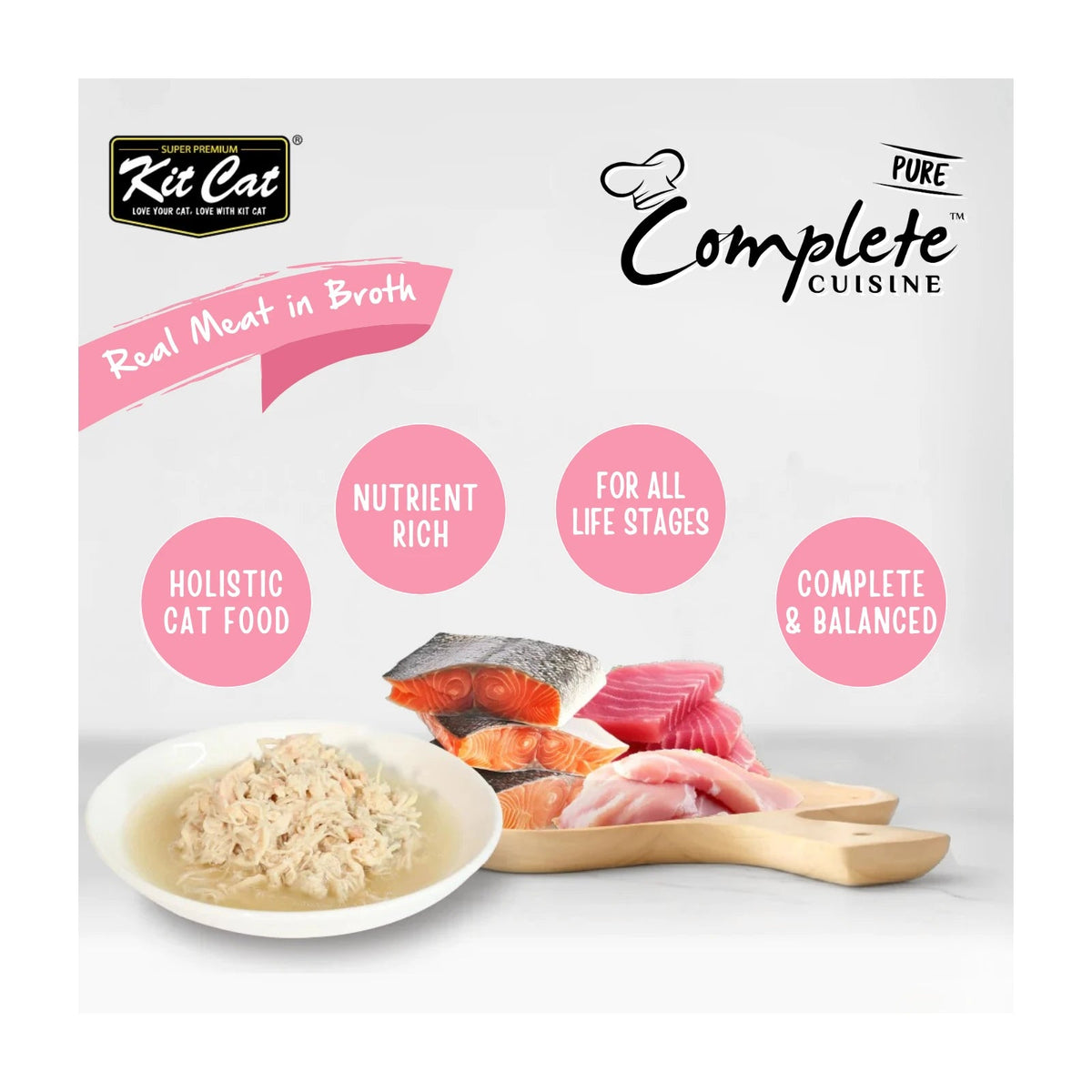 Kit Cat Complete Cuisine Wet Cat Food — product information — Complete Cuisine_Info