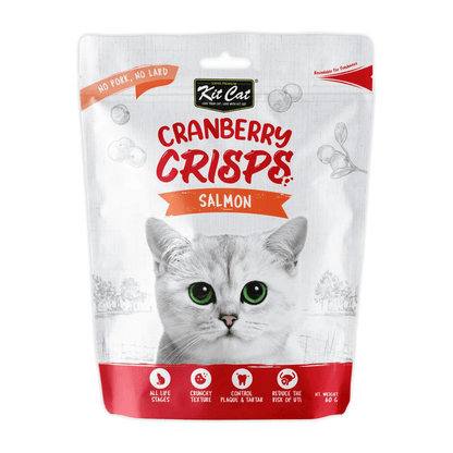 Kit Cat Cranberry Crisps Salmon 60g pouch