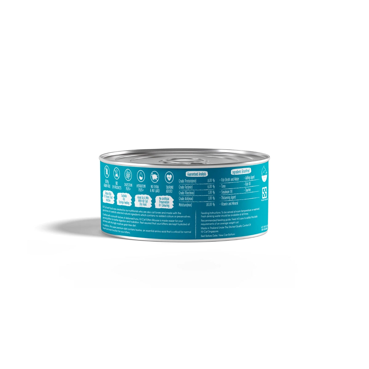 Kit Cat Kitten Mousse Wet Cat Food 80g — Chicken — Mousse_Kitten Chicken (2)