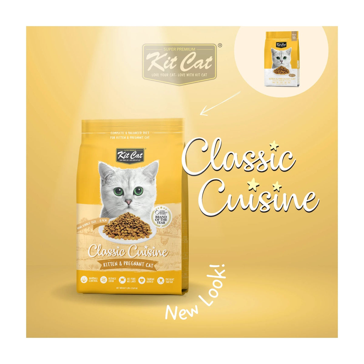 Kit Cat Kitten & Pregnant Dry Cat Food — Default Title — Classic Cuisine_Kitten & Pregnant (7)