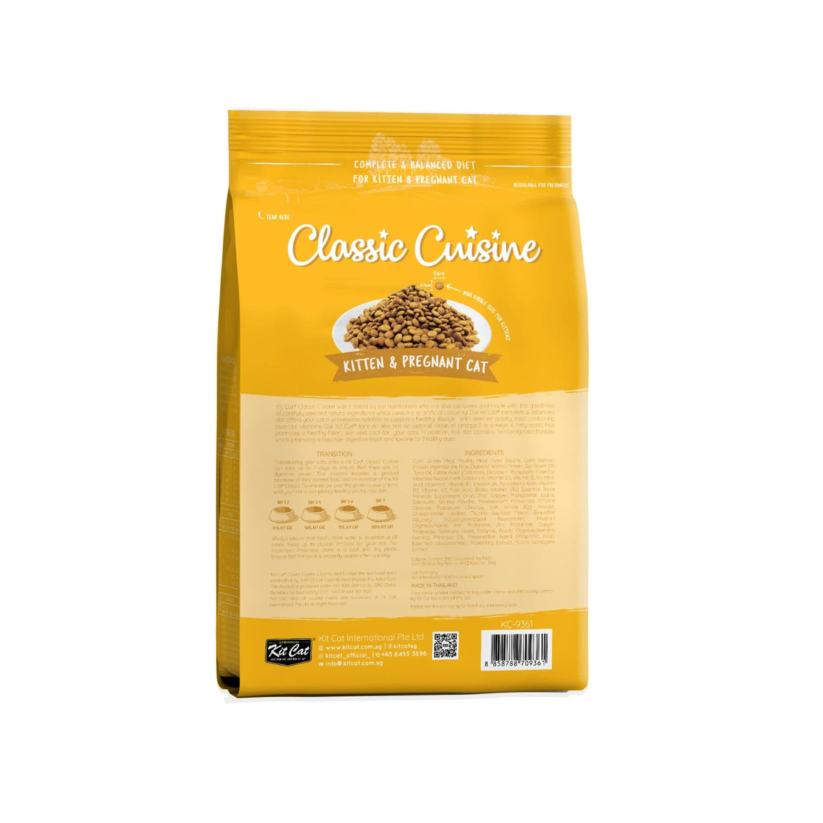 Kit Cat Kitten & Pregnant Dry Cat Food — Default Title — Classic Cuisine_Kitten & Pregnant (3)