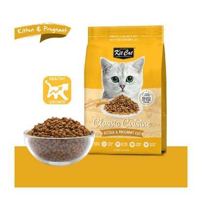 Kit Cat Kitten & Pregnant Dry Cat Food — Default Title — Classic Cuisine_Kitten & Pregnant (2)