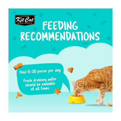 Kit Cat KittyCrunch Cat Treats 60g — Lamb — Kitty Crunch_Feeding_Lamb