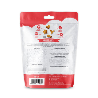 Kit Cat KittyCrunch Cat Treats 60g — Beef — KITTY CRUNCH_BACK_BEEF