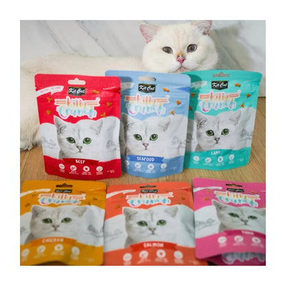 Kit Cat KittyCrunch Cat Treats 60g — product information — Kitty Crunch_Lifestyle
