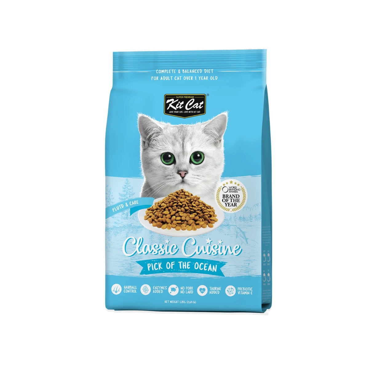 Kit Cat Pick of the Ocean (Urinary Care) Dry Cat Food — Default Title — front pack