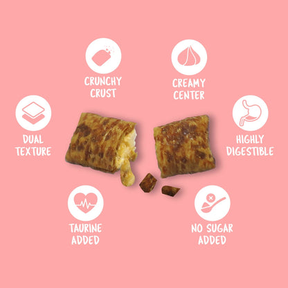 Kit Cat Purrfect Pockets Cat Treats — Hairball Control — Purrfect Pockets_Infogram_Hairball