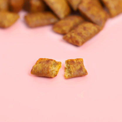 Kit Cat Purrfect Pockets Cat Treats — Hairball Control — Purrfect Pockets_Actual Product_Hairball