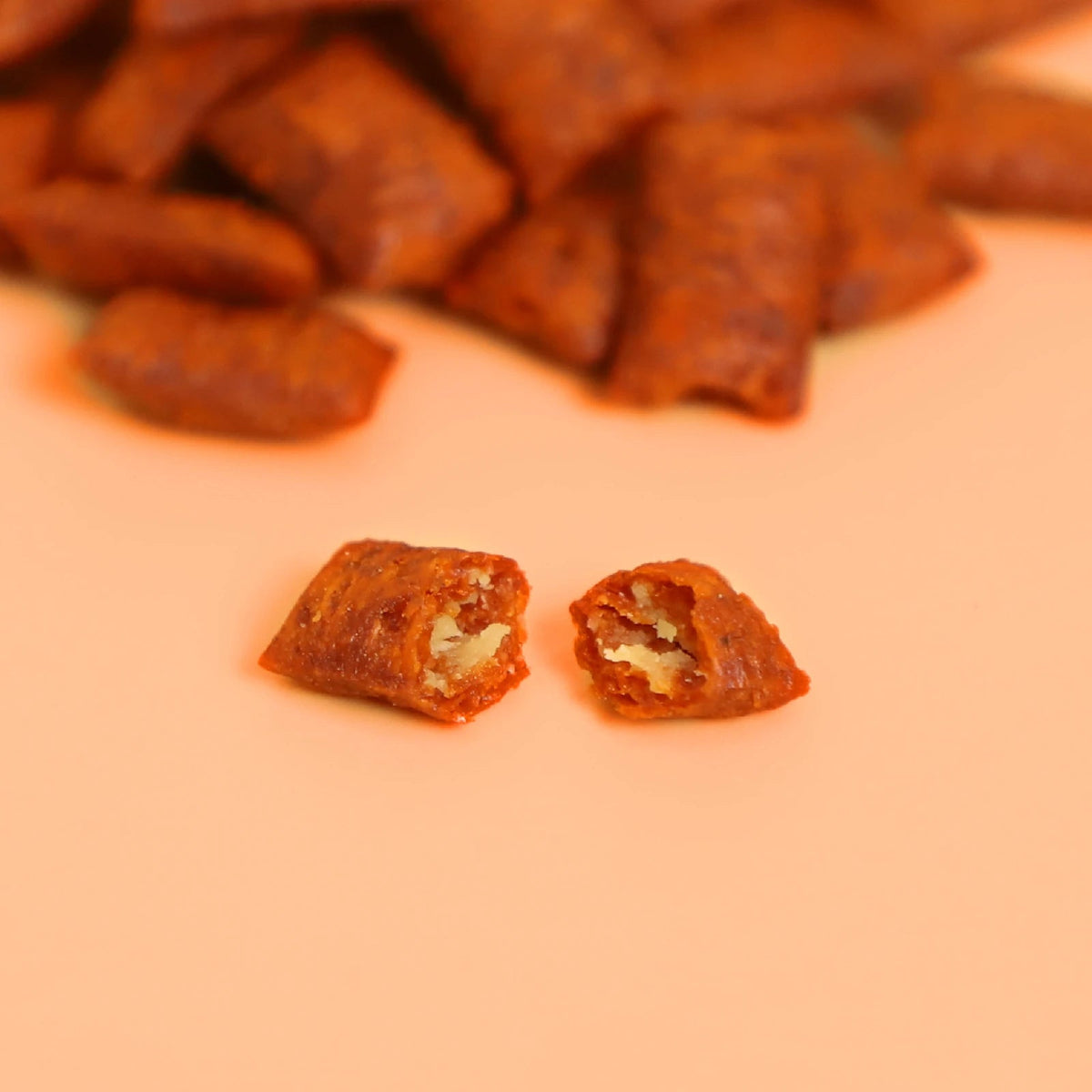 Kit Cat Purrfect Pockets Cat Treats — Salmon — Purrfect Pockets_Actual Product_Salmon
