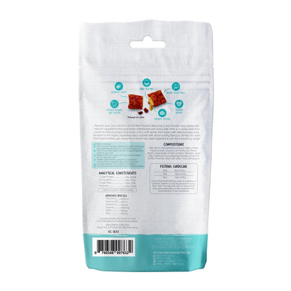 Kit Cat Purrfect Pockets Cat Treats — Skin & Coat Care — PURRFECT POCKETS_BACK_SKIN&COAT CARE