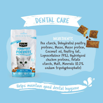 Kit Cat Purrfect Pockets Cat Treats — Dental Care — Purrfect Pockets_Ingredients_Dental