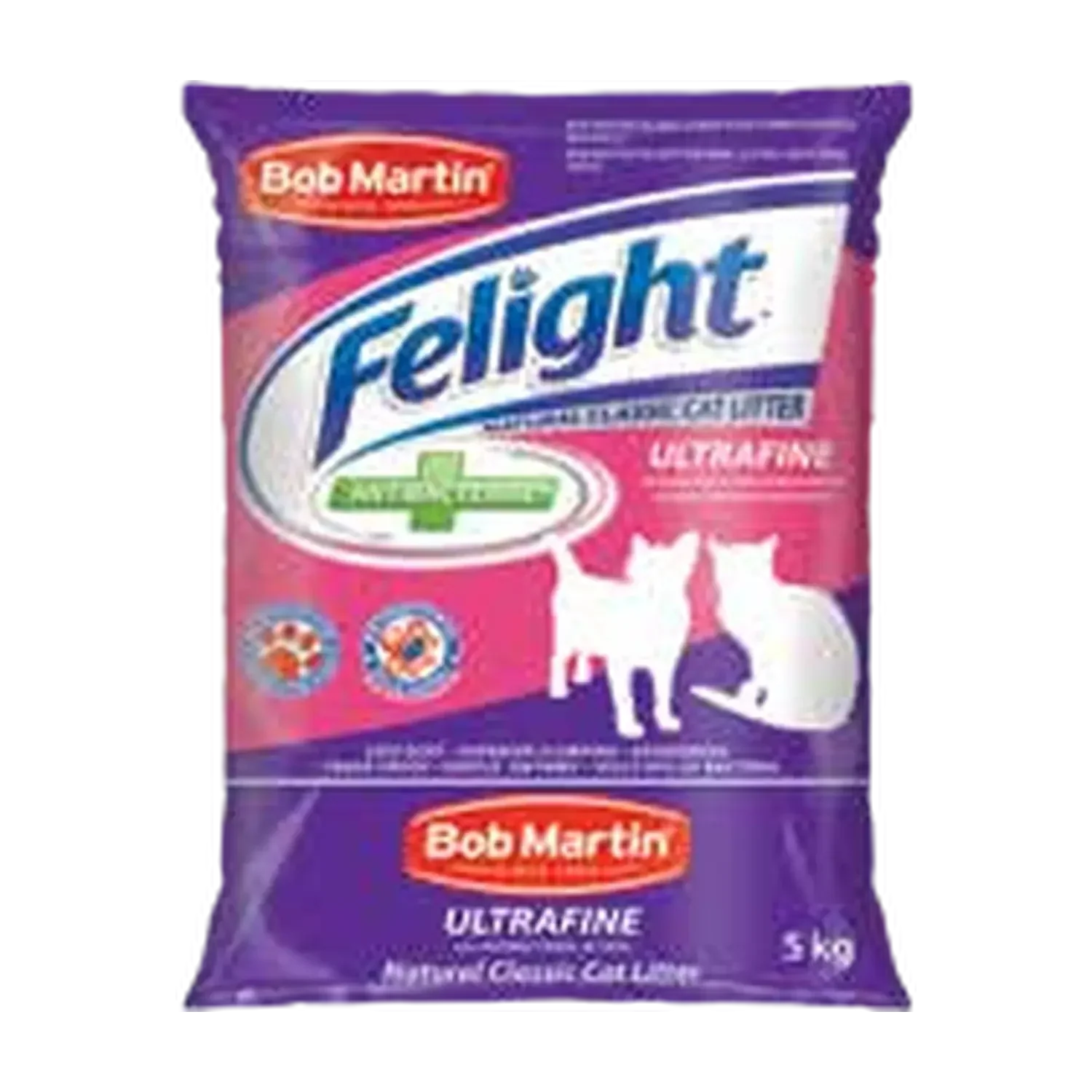 Bob Martin Felight Ultra Fine Cat Litter 5kg bag included in the Kitten Bundle