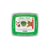 Pet grass growing kit container with Super Grass label and instructions