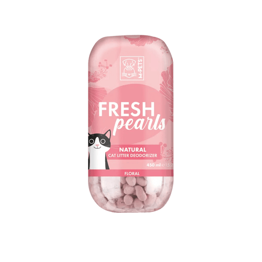 M-PETS Fresh Pearls Floral cat litter deodoriser 450ml