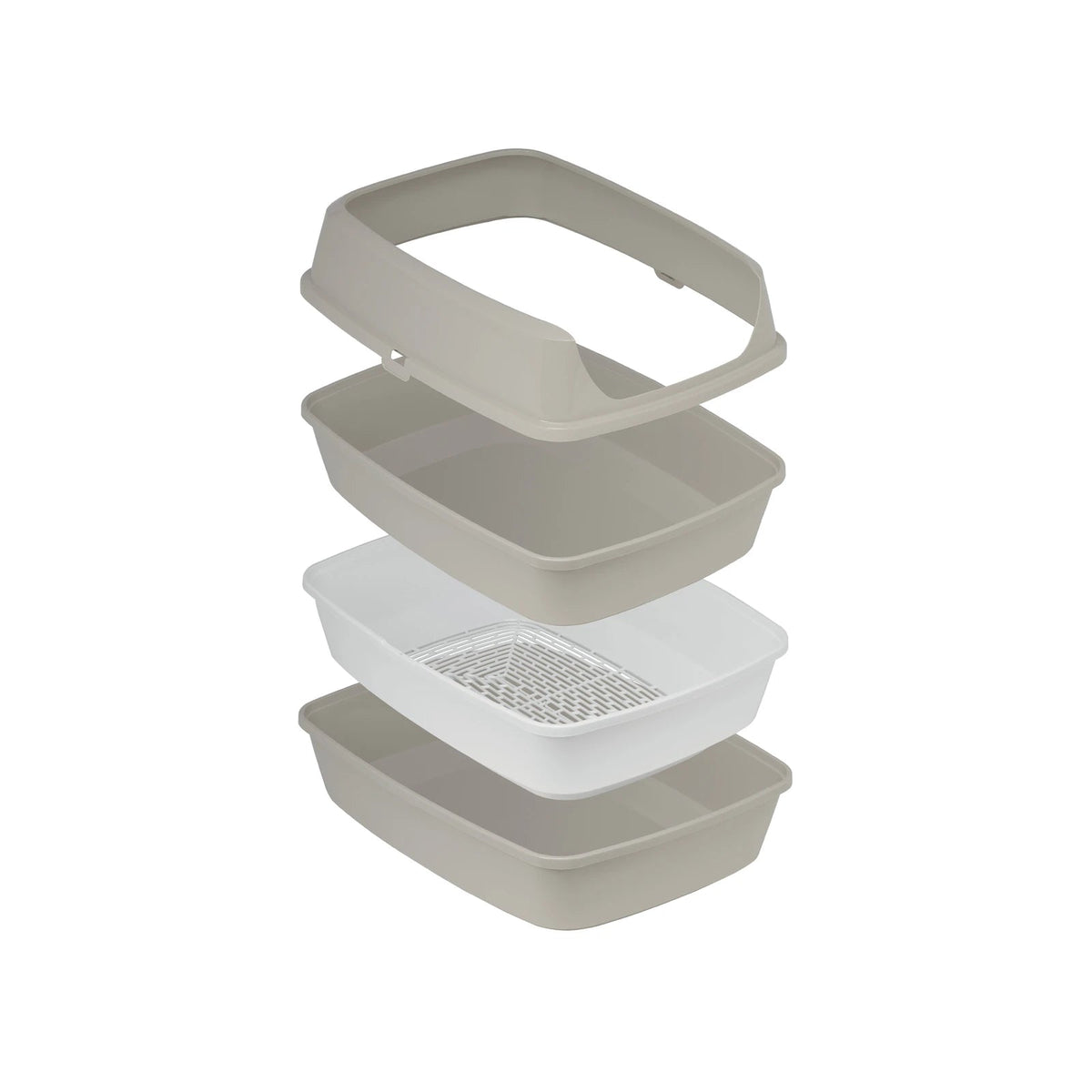 Moderna Lift to Sift Recycled Litter Tray — Jumbo size components and sieve