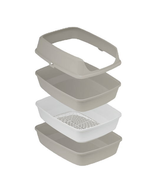 Moderna Lift to Sift Recycled Litter Tray on transparent background