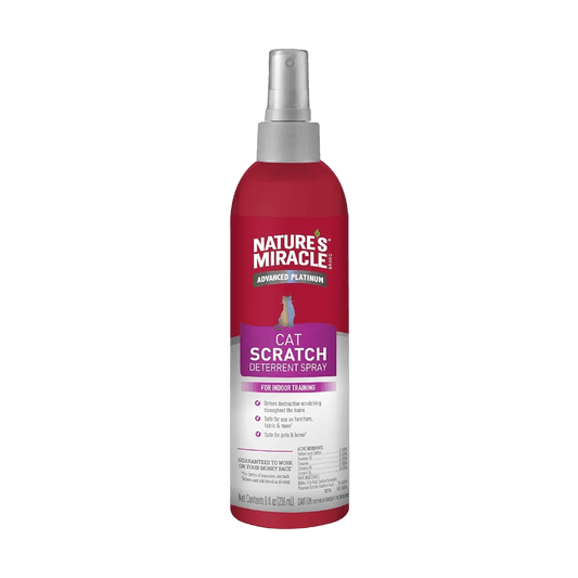Nature’s Miracle Advanced Platinum Cat Scratch Deterrent 236ml front bottle packshot