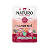 Naturo adult cat salmon pâté grain-free wet food pouch, 85g