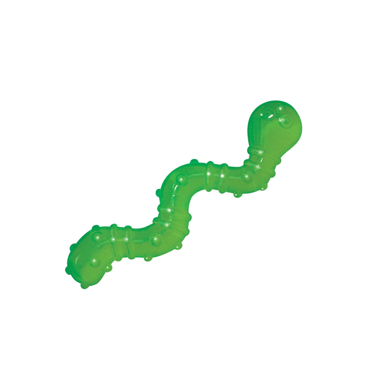 ORKA Cat Wiggle Worm — green worm product view