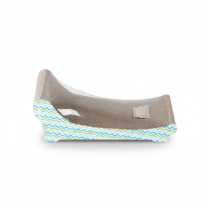 Pawise Lounge Cat Scratcher on white background