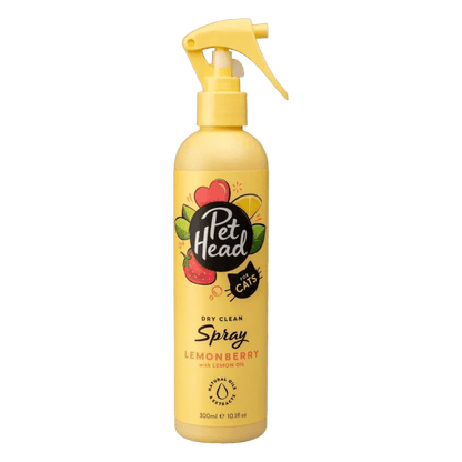 Pet Head Felin’ Good Dry Clean Spray for Cats 300ml included in The Barber grooming bundle